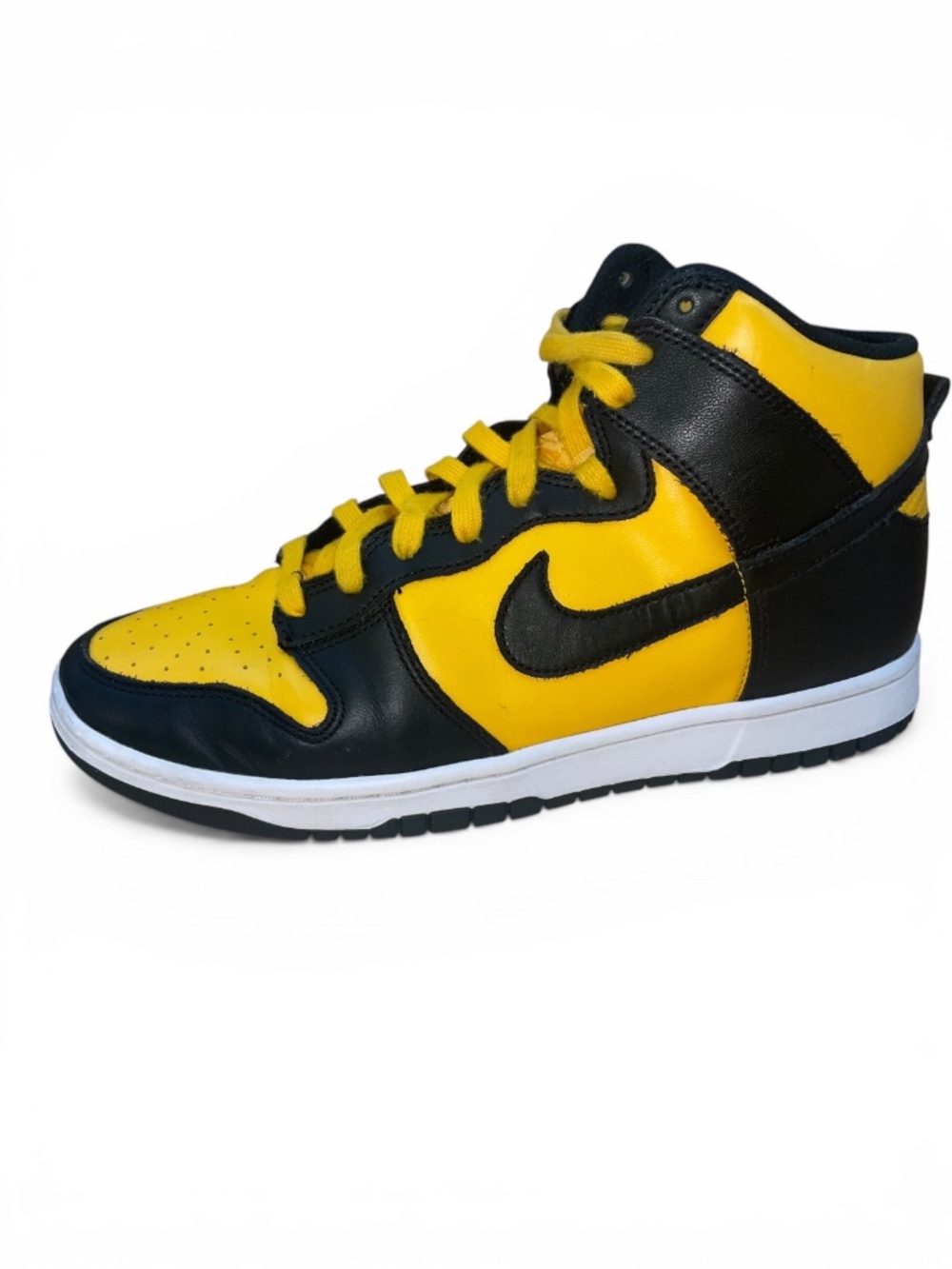 Nike Dunk High Retro Black/Varsity Maize Pollen Goldenrod Colorways Men’s Sz 10